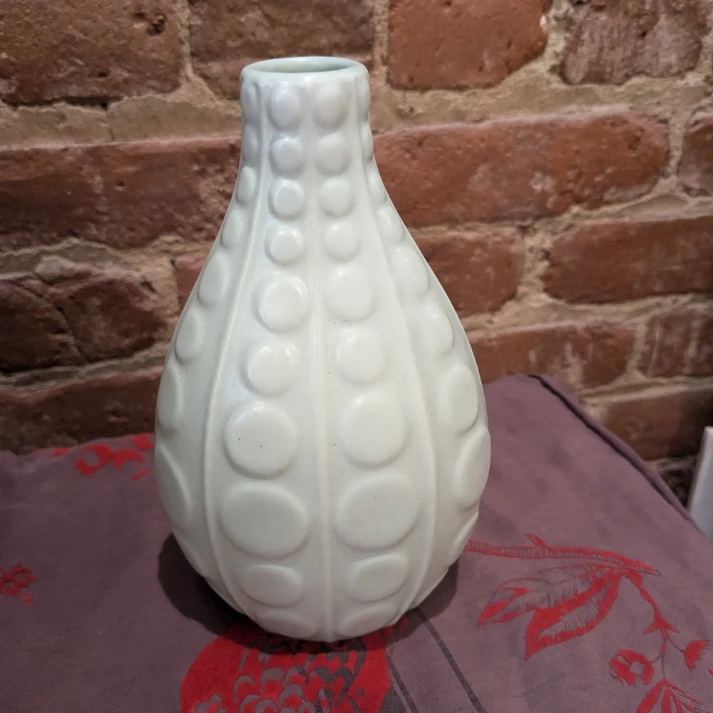 Vintage Jonathan Adler Pot a Porter Matte Mint Green Bud Vase